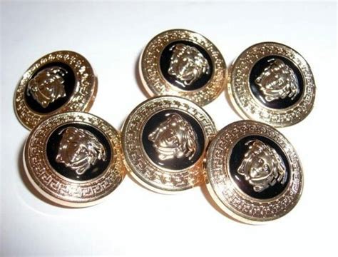 versace medusa head buttons|Versace Medusa meaning.